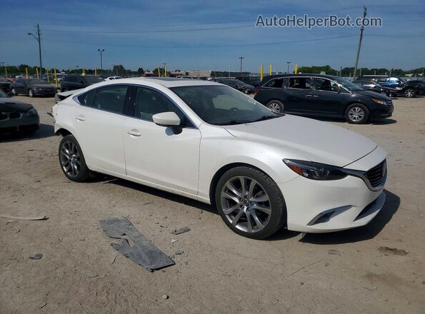JM1GJ1W5XG1451400 2016 MAZDA 6 White Przód prawy