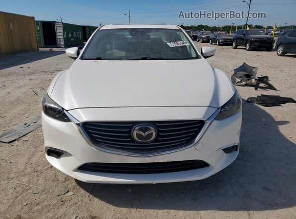 JM1GJ1W5XG1451400 2016 MAZDA 6 White Widok z przodu