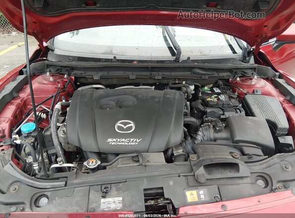 JM1GJ1W5XG1478693 2016 MAZDA 6 Red Հետևի տեսք