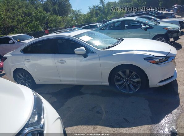 JM1GL1TY0J1317284 2018 MAZDA 6 White Սալոնի հետևի տեսք