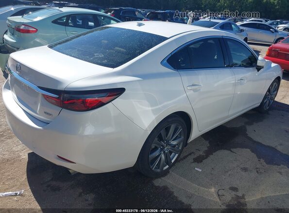 JM1GL1TY0J1317284 2018 MAZDA 6 White Հետևի աջ