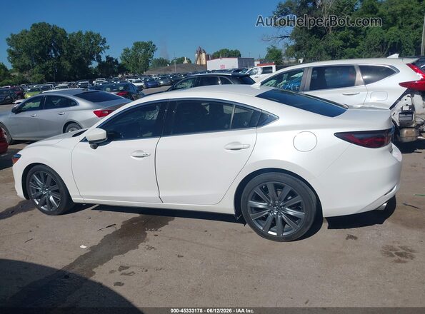 JM1GL1TY0J1317284 2018 MAZDA 6 White Սալոնի 360 աստիճան տեսք