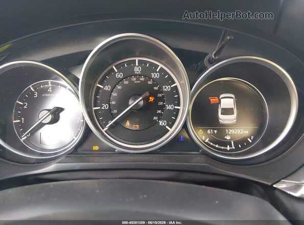 JM1GL1TY0L1517374 2020 MAZDA 6 Dark Blue უკანა სავარძლების ხედი