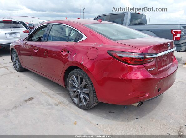 JM1GL1TY1K1502171 2019 MAZDA 6 Red უკანა მარცხენა