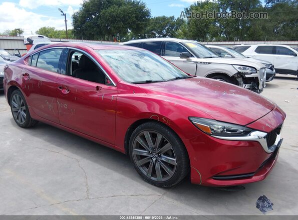 JM1GL1TY1K1502171 2019 MAZDA 6 Red სალონის 360-გრადუსიანი ხედი