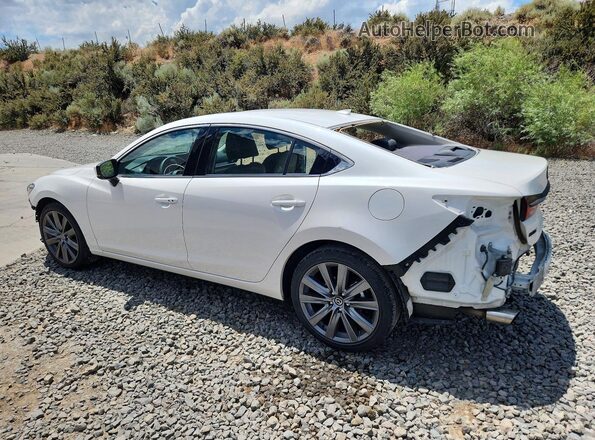 JM1GL1TY1M1611653 2021 MAZDA 6 White Tył lewy