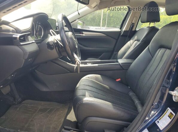 JM1GL1TY2J1319599 2018 MAZDA 6 Blue Вид салону спереду