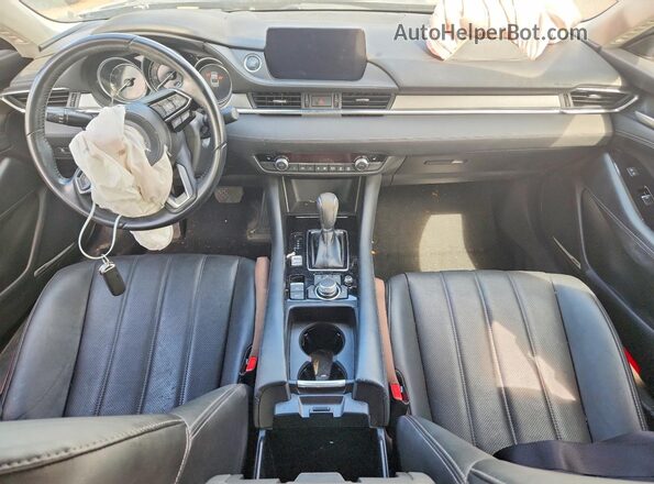JM1GL1TY2K1504270 2019 MAZDA 6 Gray Widok deski rozdzielczej
