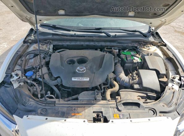 JM1GL1TY4M1617060 2021 MAZDA MAZDA White უკანა სალონის ხედი