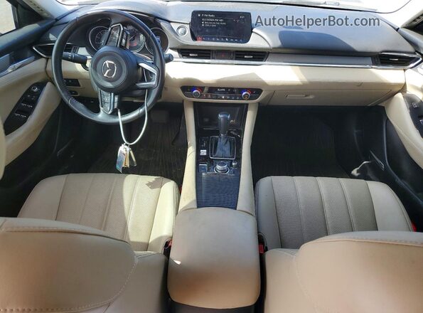 JM1GL1TY4M1617060 2021 MAZDA MAZDA White წინა პანელის ხედი