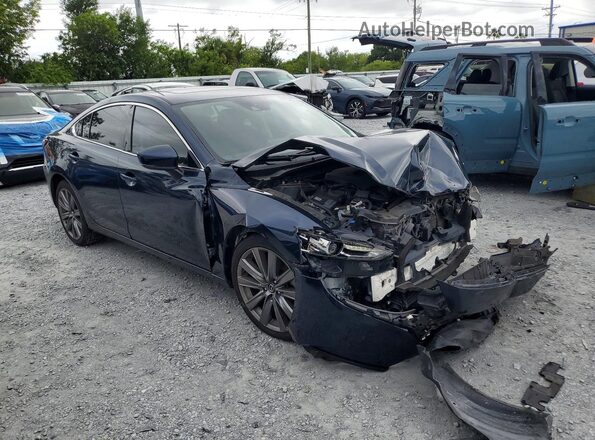 JM1GL1TY6K1504370 2019 MAZDA 6 Blue Front right