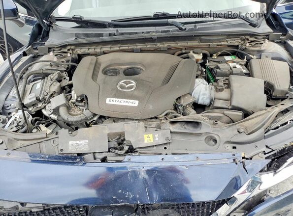 JM1GL1TY6K1504370 2019 MAZDA 6 Blue Rear interior view