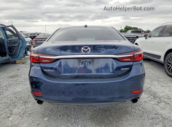 JM1GL1TY6K1504370 2019 MAZDA 6 Blue Rear view