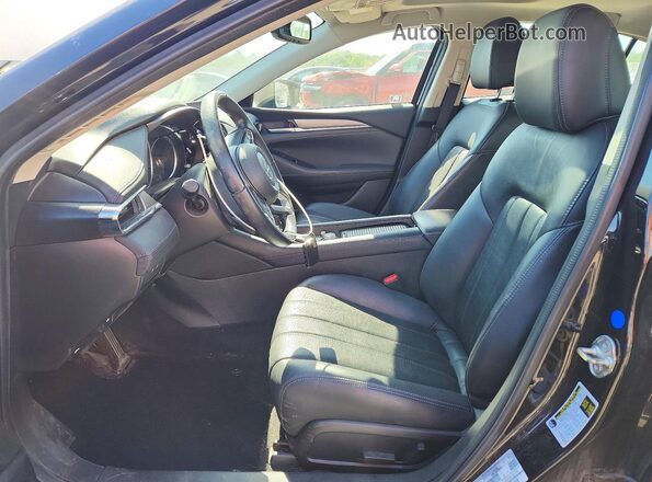 JM1GL1TY6L1521638 2020 MAZDA 6 Black Front interior view