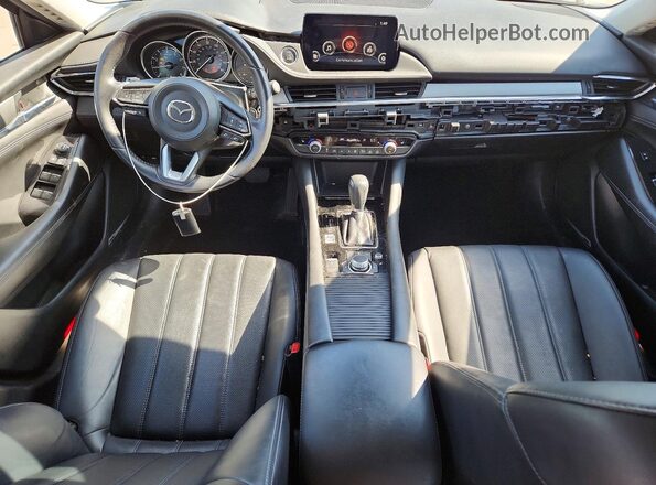 JM1GL1TY6L1521638 2020 MAZDA 6 Black Dashboard view