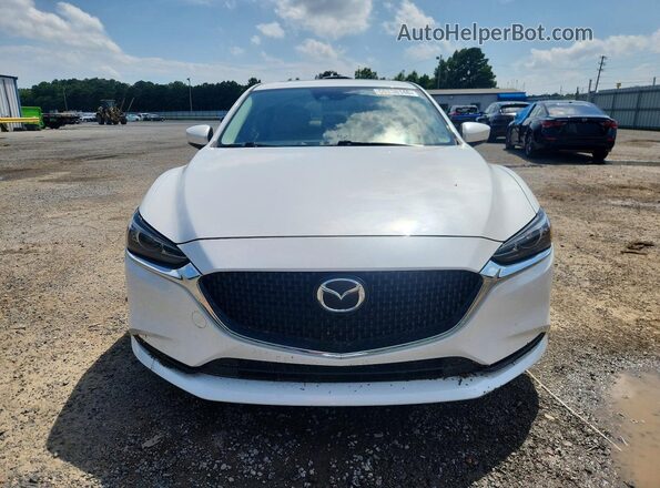 JM1GL1TY7J1301101 2018 MAZDA 6 White Vista frontal