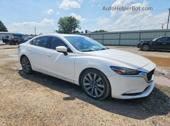 JM1GL1TY7J1301101 2018 MAZDA 6 White Delantero derecho
