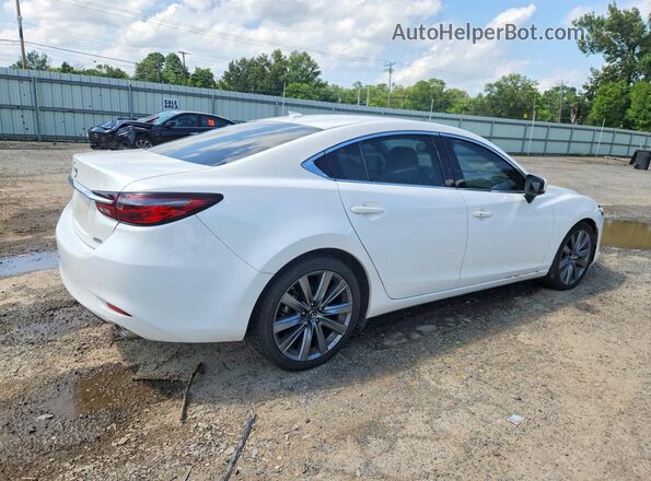 JM1GL1TY7J1301101 2018 MAZDA 6 White Trasero derecho
