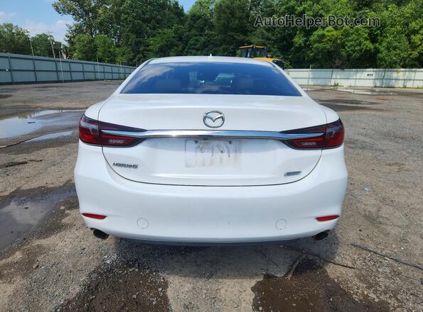 JM1GL1TY7J1301101 2018 MAZDA 6 White Vista trasera
