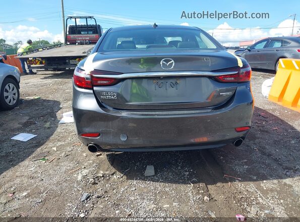 JM1GL1TY9K1504637 2019 MAZDA 6 Gray Դիմացի տեսք
