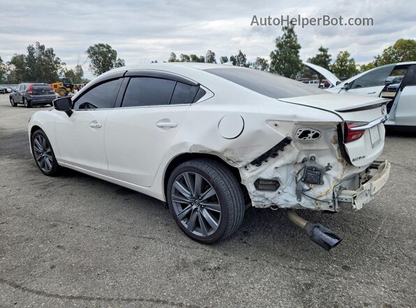 JM1GL1TY9K1506646 2019 MAZDA 6 White Rear left