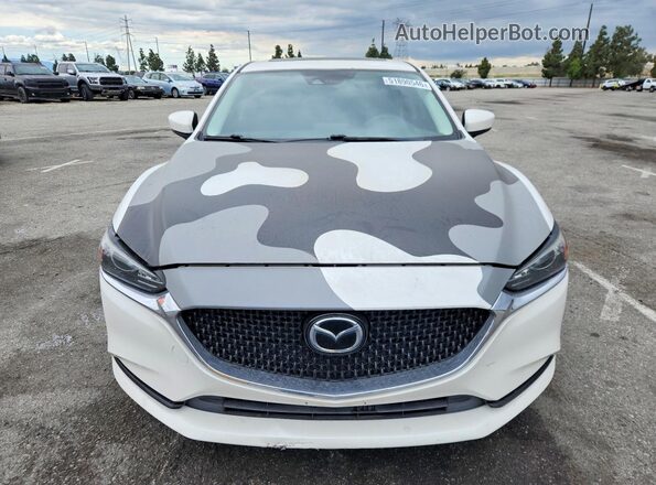 JM1GL1TY9K1506646 2019 MAZDA 6 White Front view