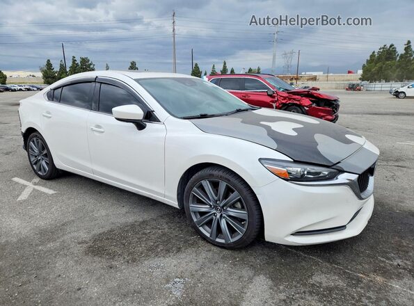 JM1GL1TY9K1506646 2019 MAZDA 6 White Front right