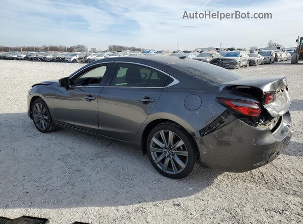 JM1GL1TY9K1510714 2019 MAZDA 6 Серебряный Задняя левая четверть