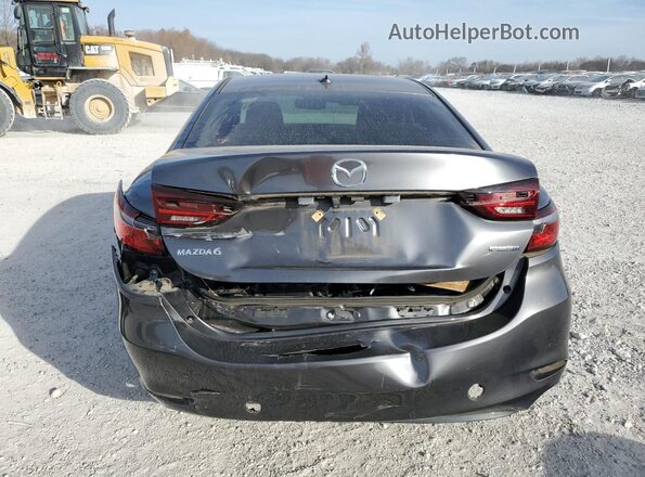 JM1GL1TY9K1510714 2019 MAZDA 6 Серебряный Вид сзади