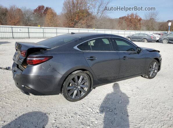 JM1GL1TY9K1510714 2019 MAZDA 6 Серебряный Задняя правая четверть