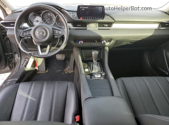 JM1GL1TY9K1510714 2019 MAZDA 6 Серебряный Вид панели приборов