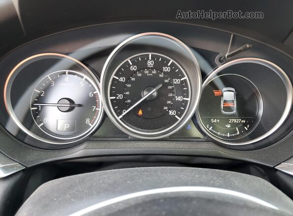 JM1GL1TY9K1510714 2019 MAZDA 6 Серебряный Вид щитка приборов