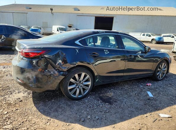 JM1GL1TY9L1517129 2020 MAZDA 6 Black Հետևի աջ