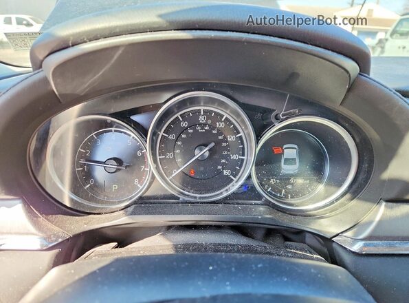 JM1GL1TY9L1517129 2020 MAZDA 6 Black Սարքավորումների վահանակի տեսք