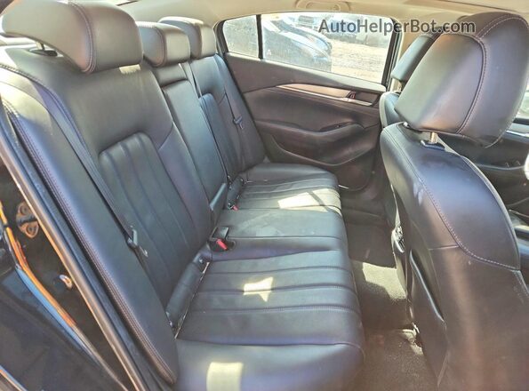 JM1GL1TY9L1517129 2020 MAZDA 6 Black Հետևի նստատեղերի տեսք