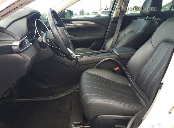 JM1GL1TY9M1615210 2021 MAZDA 6 White Front interior view