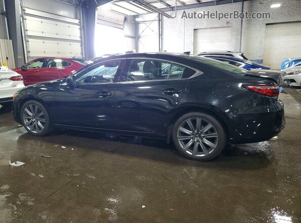 JM1GL1TYXJ1300850 2018 MAZDA 6 Black უკანა მარცხენა