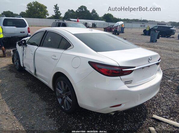 JM1GL1TYXJ1324291 2018 MAZDA 6 White უკანა მარცხენა