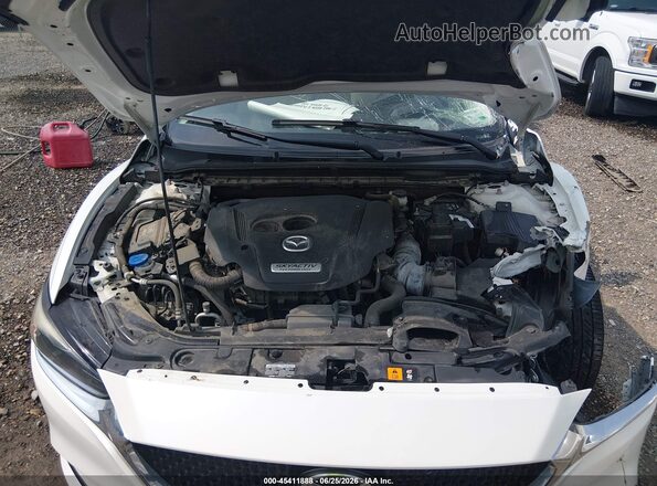 JM1GL1TYXJ1324291 2018 MAZDA 6 White უკანა ხედი