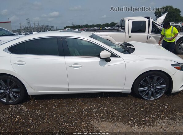 JM1GL1TYXJ1324291 2018 MAZDA 6 White სალონის 360-გრადუსიანი ხედი