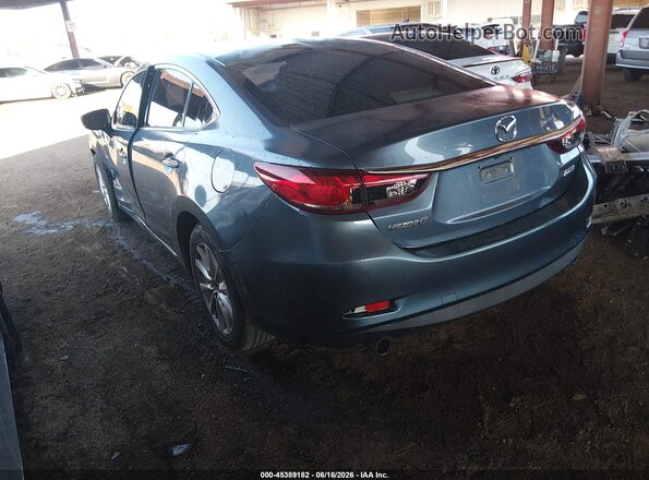 JM1GL1U50H1117410 2017 MAZDA 6 Синий Задняя левая четверть