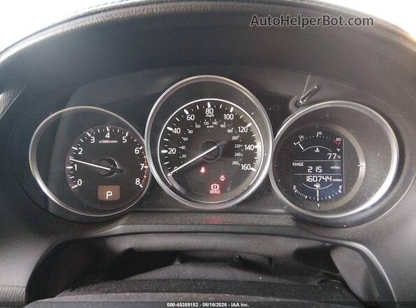 JM1GL1U50H1117410 2017 MAZDA 6 Синий Вид задних сидений