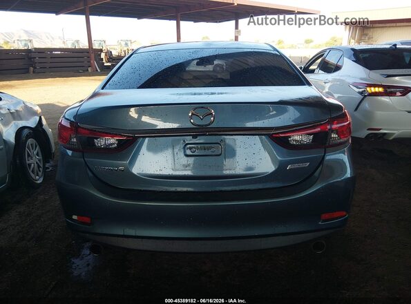JM1GL1U50H1117410 2017 MAZDA 6 Синий 