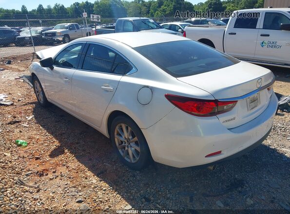 JM1GL1U50H1149239 2017 MAZDA 6 White უკანა მარცხენა