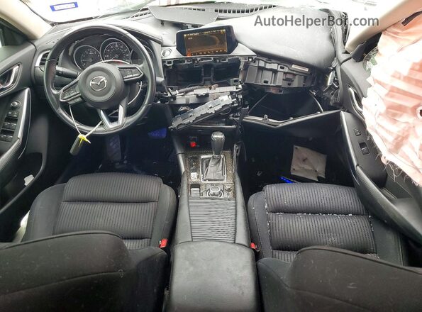 JM1GL1U52H1135276 2017 MAZDA 6 Gray Widok deski rozdzielczej