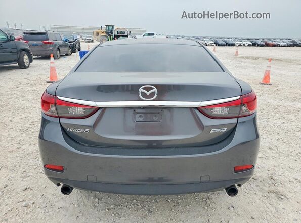 JM1GL1U52H1135276 2017 MAZDA 6 Gray Widok z tyłu