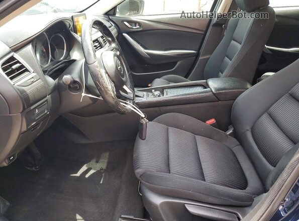 JM1GL1U52H1141031 2017 MAZDA 6 Blue Vista interior delantera