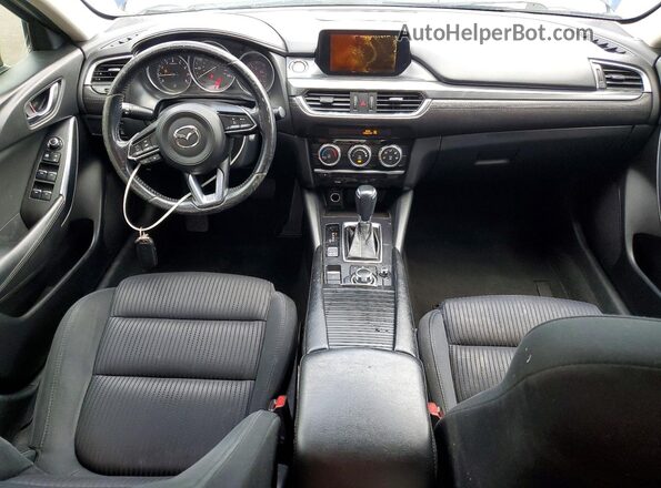 JM1GL1U52H1141031 2017 MAZDA 6 Blue Vista del salpicadero