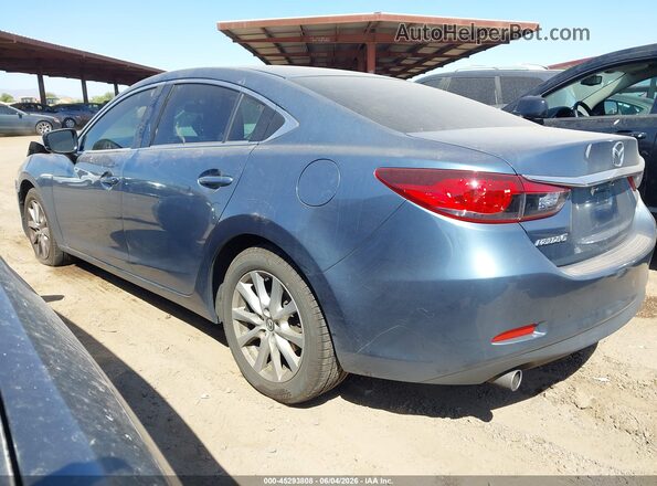 JM1GL1U55H1127852 2017 MAZDA 6 Blue Tył lewy