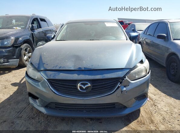 JM1GL1U55H1127852 2017 MAZDA 6 Blue Widok zestawu wskaźników